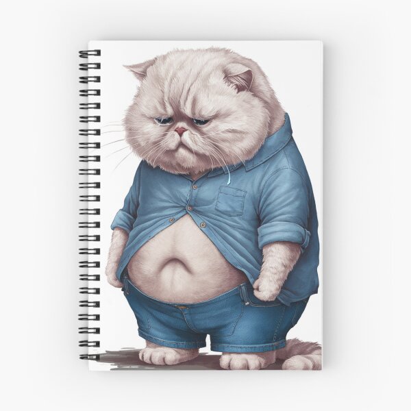 Item preview, First World Feline Problems: A Fashionably Sad Cat designed and sold by Colorful-Garden.