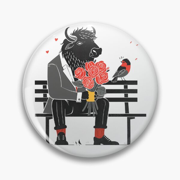 Item preview, Gentleman Bison's Date designed and sold by NatureStyle555.