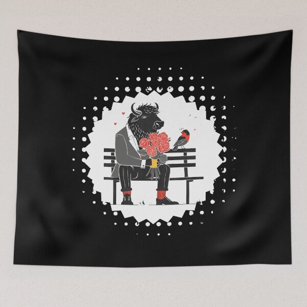 Item preview, Gentleman Bison's Date designed and sold by NatureStyle555.