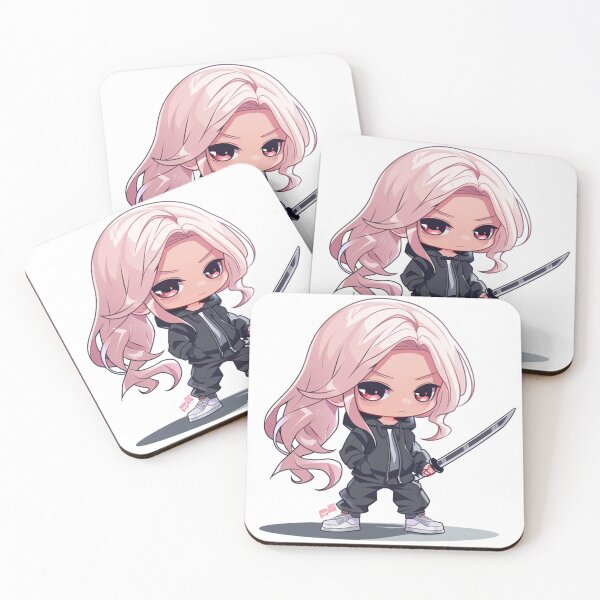 Item preview, Chibi Anime Ninja Girl, Kawaii Japanese Inspired: Anime Chibis Collection designed and sold by OtherVisions.