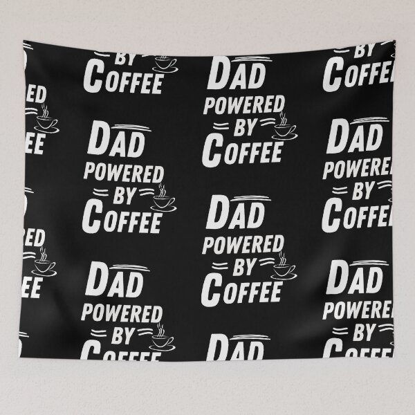 Item preview, Dad powered by coffee designed and sold by annoying-shirts.