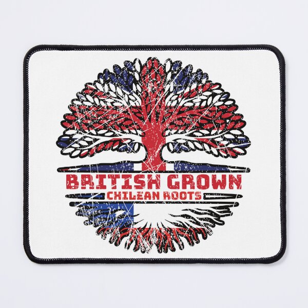 Item preview, Chile Chilean Uk United Kingdom British Tree Roots Flag designed and sold by FlagX.