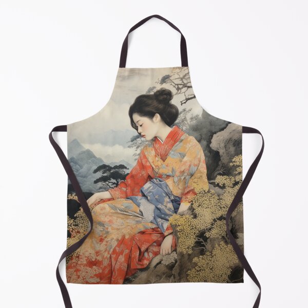 Artikelvorschau, Japanischer Geisha-Hokusai-Stil entworfen und verkauft von whitecat23.