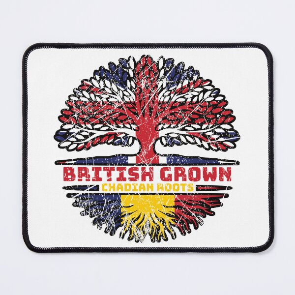 Item preview, Chad Chadian British UK Tree Roots Flag designed and sold by FlagX.