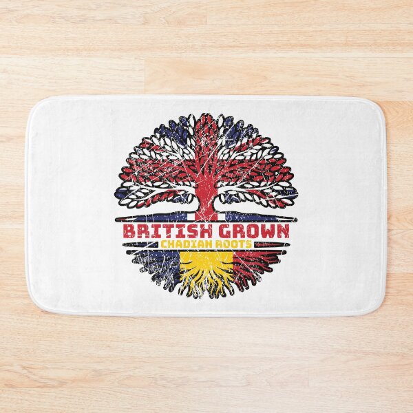 Item preview, Chad Chadian British UK Tree Roots Flag designed and sold by FlagX.