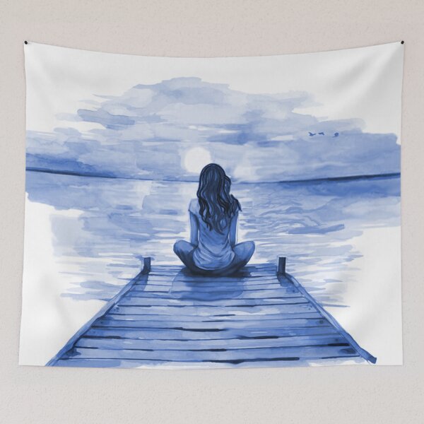 Item preview, Blue feel designed and sold by LittleTwichArt.
