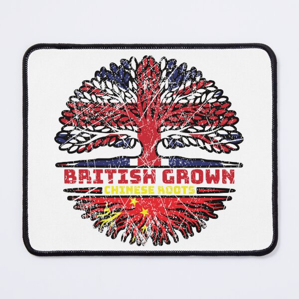 Item preview, China Chinese Uk United Kingdom British Tree Roots Flag designed and sold by FlagX.