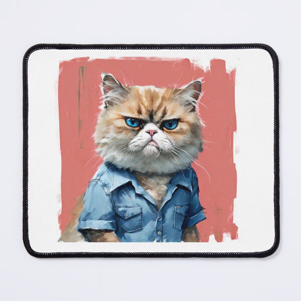 Item preview, First World Feline Problems: A Fashionably Sad Cat designed and sold by Colorful-Garden.