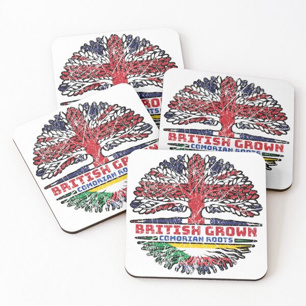 Item preview, Comoros Comorian British UK Tree Roots Flag designed and sold by FlagX.
