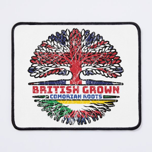 Item preview, Comoros Comorian British UK Tree Roots Flag designed and sold by FlagX.