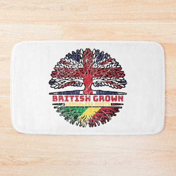 Item preview, Congo Congolese Uk United Kingdom British Tree Roots Flag designed and sold by FlagX.