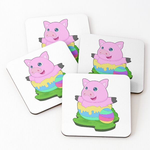 Artikelvorschau, Schwein Ostern Osterei entworfen und verkauft von Snabdesign84.