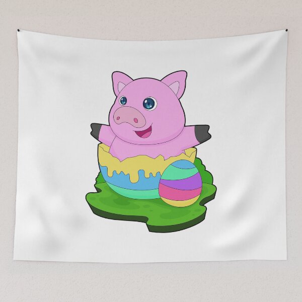 Aperçu de l'œuvre Pig Easter Easter egg créée et vendue par Snabdesign84.