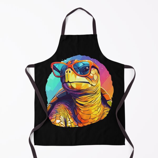Item preview, Colorful Cartoon Funny Cool Gangsta Turtle Wearing Sunglasses designed and sold by Leonardo Palumbo.