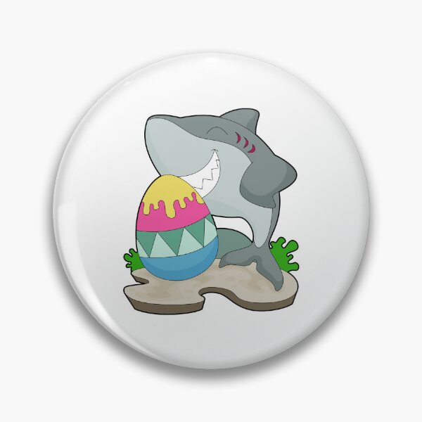 Item preview, Shark Easter Easter egg designed and sold by Snabdesign84.