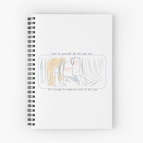 Item preview, Just be yourself. Be who you are. It’s enough to make me want to kiss you. | 23.5 degree the world incline designed and sold by Pinu92.