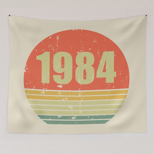 Item preview, Born in 1984 vintage birthday retro classic designed and sold by Alexaltay.