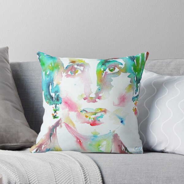 Aperçu de l'œuvre VIRGINIA WOOLF - portrait aquarelle créée et vendue par lautir.