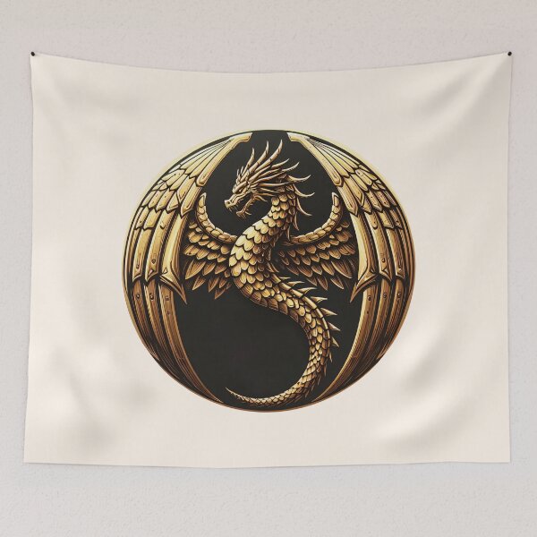 Item preview, Golden Dragon designed and sold by Delemore Art.