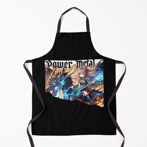 Item preview, Power Metal - Girl fly wtih dragon designed and sold by Animetal-Shop.