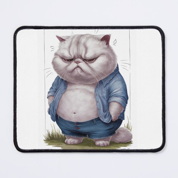 Item preview, First World Feline Problems: A Fashionably Sad Cat designed and sold by Colorful-Garden.