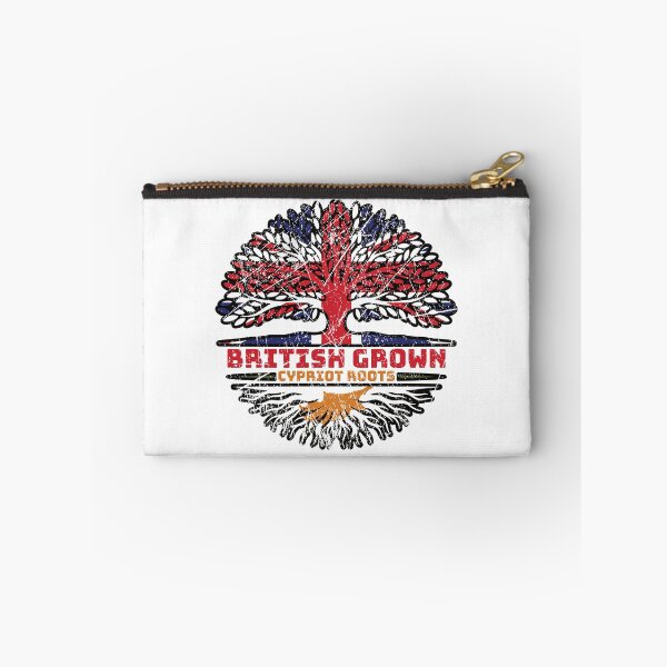 Item preview, Cyprus Cypriot Cypriote Uk United Kingdom British Tree Roots Flag designed and sold by FlagX.