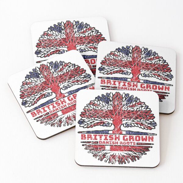 Item preview, Danish Denmark Uk United Kingdom British Tree Roots Flag designed and sold by FlagX.
