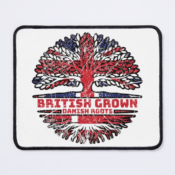 Item preview, Danish Denmark Uk United Kingdom British Tree Roots Flag designed and sold by FlagX.