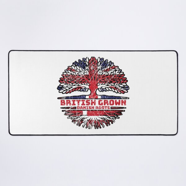 Item preview, Danish Denmark Uk United Kingdom British Tree Roots Flag designed and sold by FlagX.