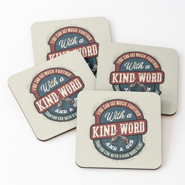 Item preview, Guns and Kind Words designed and sold by NickTaroDesign.