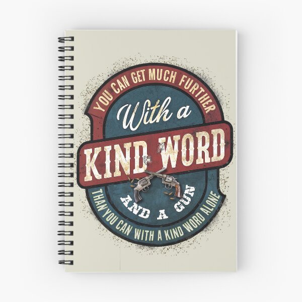 Item preview, Guns and Kind Words designed and sold by NickTaroDesign.