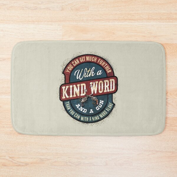 Item preview, Guns and Kind Words designed and sold by NickTaroDesign.