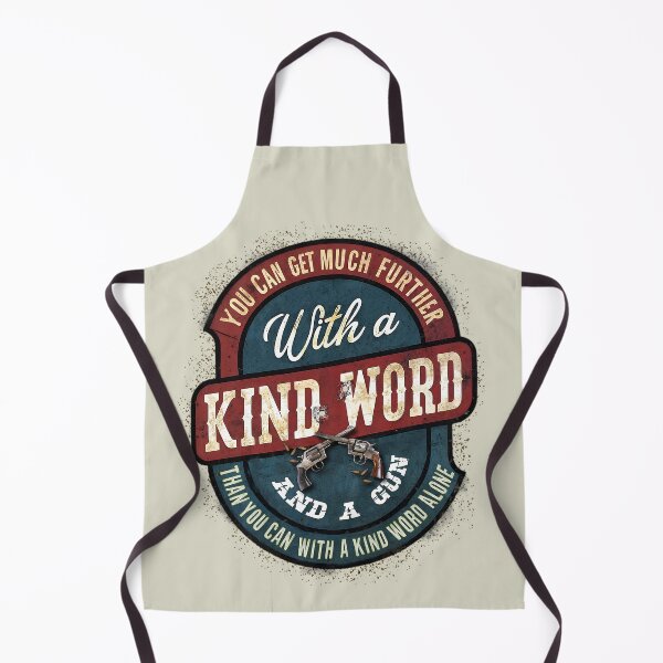 Item preview, Guns and Kind Words designed and sold by NickTaroDesign.