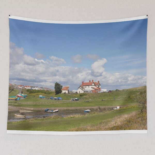 Item preview, The boatyard at Seaton Sluice (2) designed and sold by Violaman.