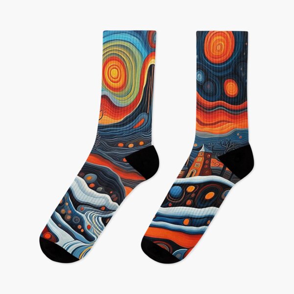 Item preview, Erupting volcano at night 1   designed and sold by George Hutton Hunter.