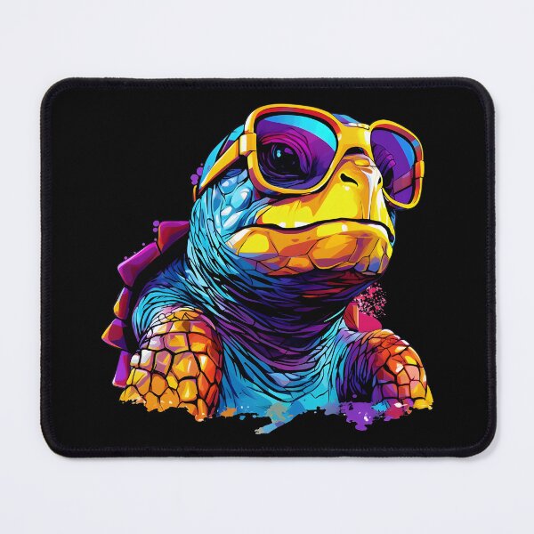 Item preview, Summer Colorful Funny Cool Gangsta Turtle Wearing Shades designed and sold by Leonardo Palumbo.