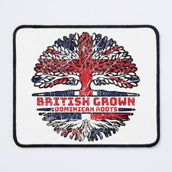 Item preview, Dominican Republic Uk United Kingdom British Tree Roots Flag designed and sold by FlagX.