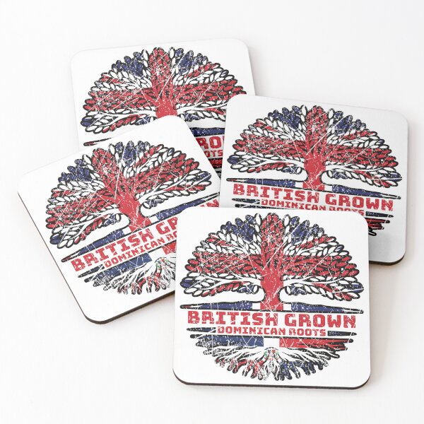 Item preview, Dominican Republic Uk United Kingdom British Tree Roots Flag designed and sold by FlagX.