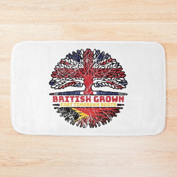 Item preview, East Timor East Timorean British UK Tree Roots Flag designed and sold by FlagX.