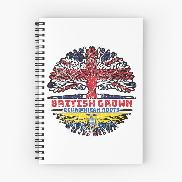 Item preview, Ecuador Ecuadorian Ecuadorean Ecuadoran Uk United Kingdom British Tree Roots Flag designed and sold by FlagX.