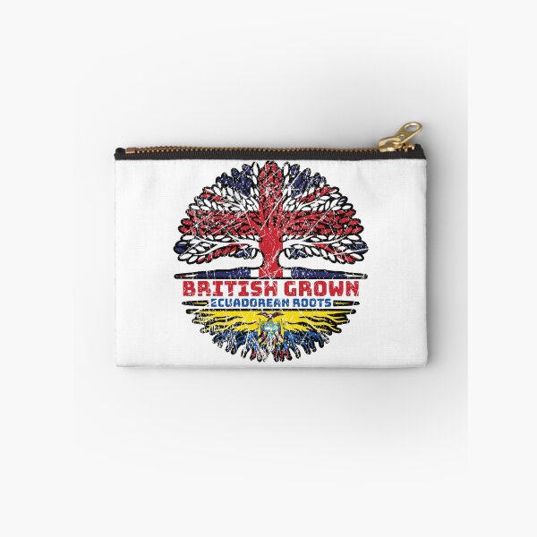 Item preview, Ecuador Ecuadorian Ecuadorean Ecuadoran Uk United Kingdom British Tree Roots Flag designed and sold by FlagX.