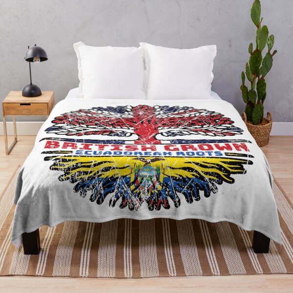 Item preview, Ecuador Ecuadorian Ecuadorean Ecuadoran Uk United Kingdom British Tree Roots Flag designed and sold by FlagX.