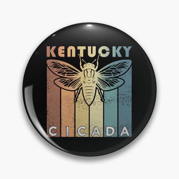 Item preview, Retro Kentucky 2024 Cicada Summer Swarm, Vintage  Cicada designed and sold by ArtByKatti.
