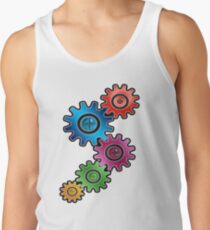 Zahnrad Tanktop für Männer