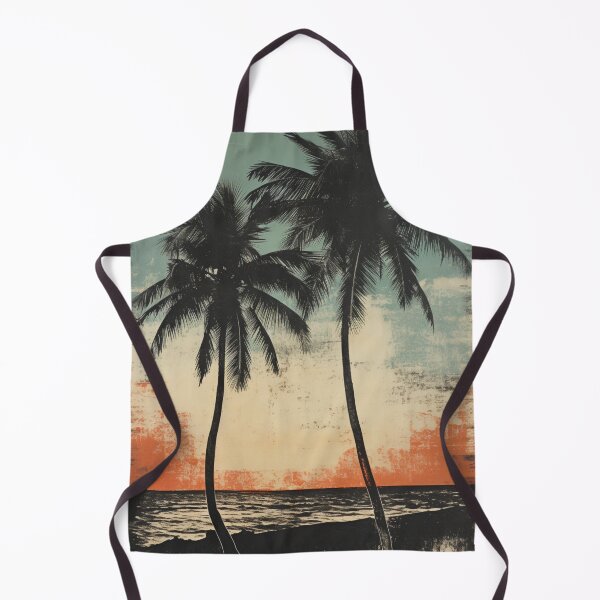 Item preview, Vintage Palm Trees Desert Island designed and sold by whitecat23.