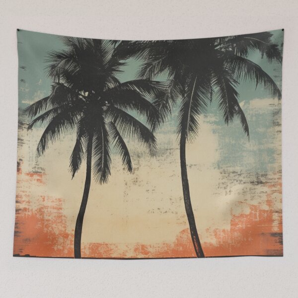 Item preview, Vintage Palm Trees Desert Island designed and sold by whitecat23.