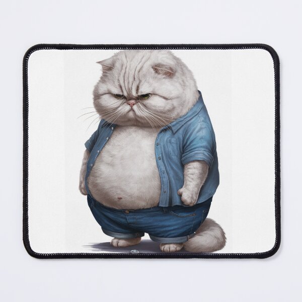 Item preview,  First World Feline Problems: A Fashionably Sad Cat designed and sold by Colorful-Garden.