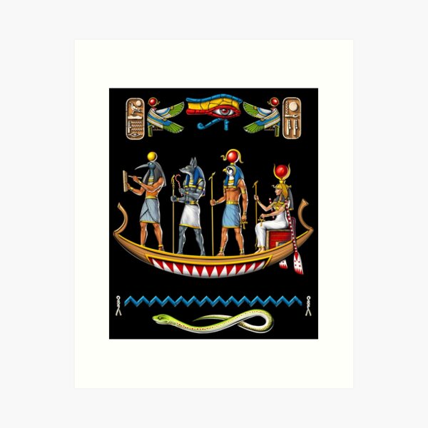 Item preview, Ancient Egyptian Mythology Gods designed and sold by underheaven.