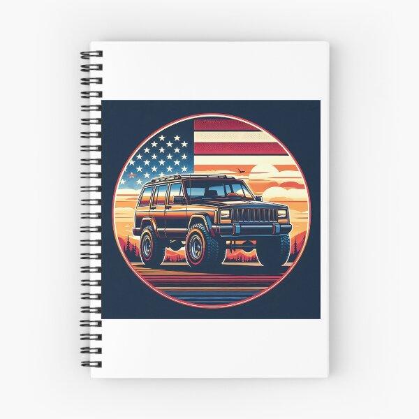 Item preview, Cherokee XJ 4x4 USA offroad Vehículo vintage de la vieja escuela - Vista panorámica designed and sold by Off-Road-Zone.
