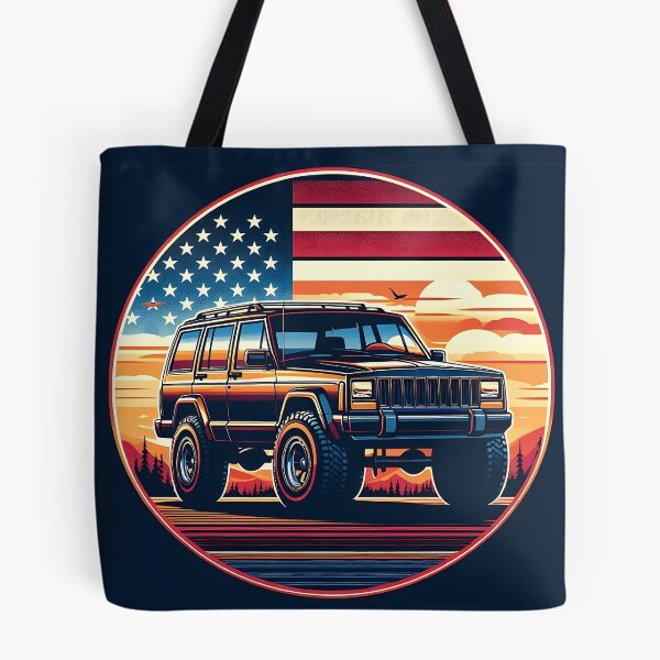 Item preview, Cherokee XJ 4x4 USA offroad Vintage old school vehicle  - Scenic view designed and sold by Off-Road-Zone.